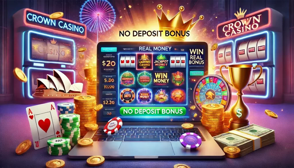 crown casino no deposit bonus codes 2024 australia